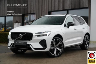 Volvo XC60 T6 AWD Plus Dark Long Range | Trekhaak | Panoramisch schuif/kanteldak | Harman Kardon | Dealer onderhouden | 360 graden camera | Elektrisch verstelbare stoelen met geheugen |