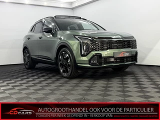 Kia Sportage 1.6 T-GDi Hybrid GT-PlusLine Panoramadak, Camera, Half leder, Winterpakket, Navi, Keyless start, Elektrische achterklep, Cruise control, 7 jaar garantie