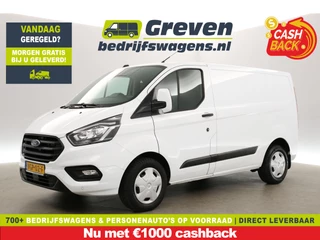 Ford Transit Custom 320 2.0 TDCI L1H1 | Airco | Cruise | 3-Zits | Parkeersensoren | LED