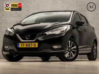 Nissan Micra 0.9 IG-T N-Connecta Sport (NAVIGATIE, CLIMATE, CAMERA, SPORTSTOELEN, GETINT GLAS, CRUISE, LM VELGEN, NIEUWE APK, NIEUWSTAAT)