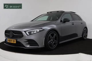 Mercedes-Benz A-klasse 200 Business Solution AMG (PANORAMADAK, SFEERVERLICHTING, PARKEERSENSOREN, STOELVERWARMING, GOED ONDERHOUD)