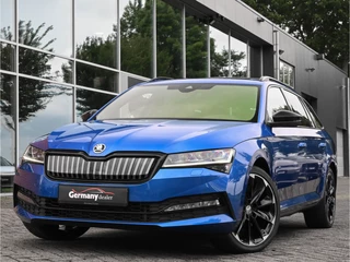 Škoda Superb Combi 1.4TSI iV Sportline Business Pano Standk Canton 19-Inch Trekh Keyless Elektr. stoelen VOL!