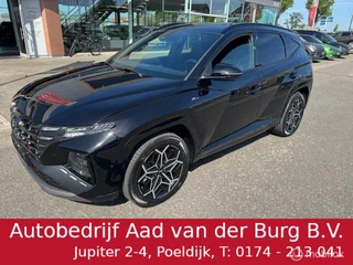 Hyundai Tucson 1.6 T PHEV 265pk  N Line 4WD  65km Electr rijden  hierna Hybride , N-Line Luxe uitvoering ,  360o camera ,  Dodehoek detectie , Electr achterklep  03-2027 Fab Garantie