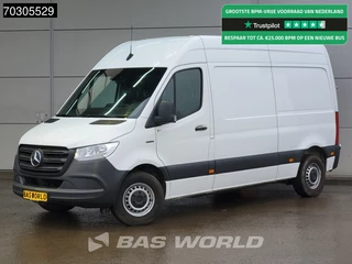 Mercedes eSprinter 312 50 x OP VOORRAAD! 100% Elektrisch 55kWh 168km WLTP L2H2 Airco Camera Airco