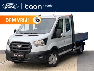 Ford Transit 350 2.0 TDCI L3H1 DC Trend | Open laadbak | Dubbel Cabine 7-persoons | Camera | Sync 4 |