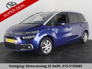 Citroën Grand C4 Picasso 1.2 130 PK BUSINESS 7 ZITS 100% OH .TOT 5 JR GARANTIE Cruise control. Camera. Trekhaak. Automaat. Apple/Android auto