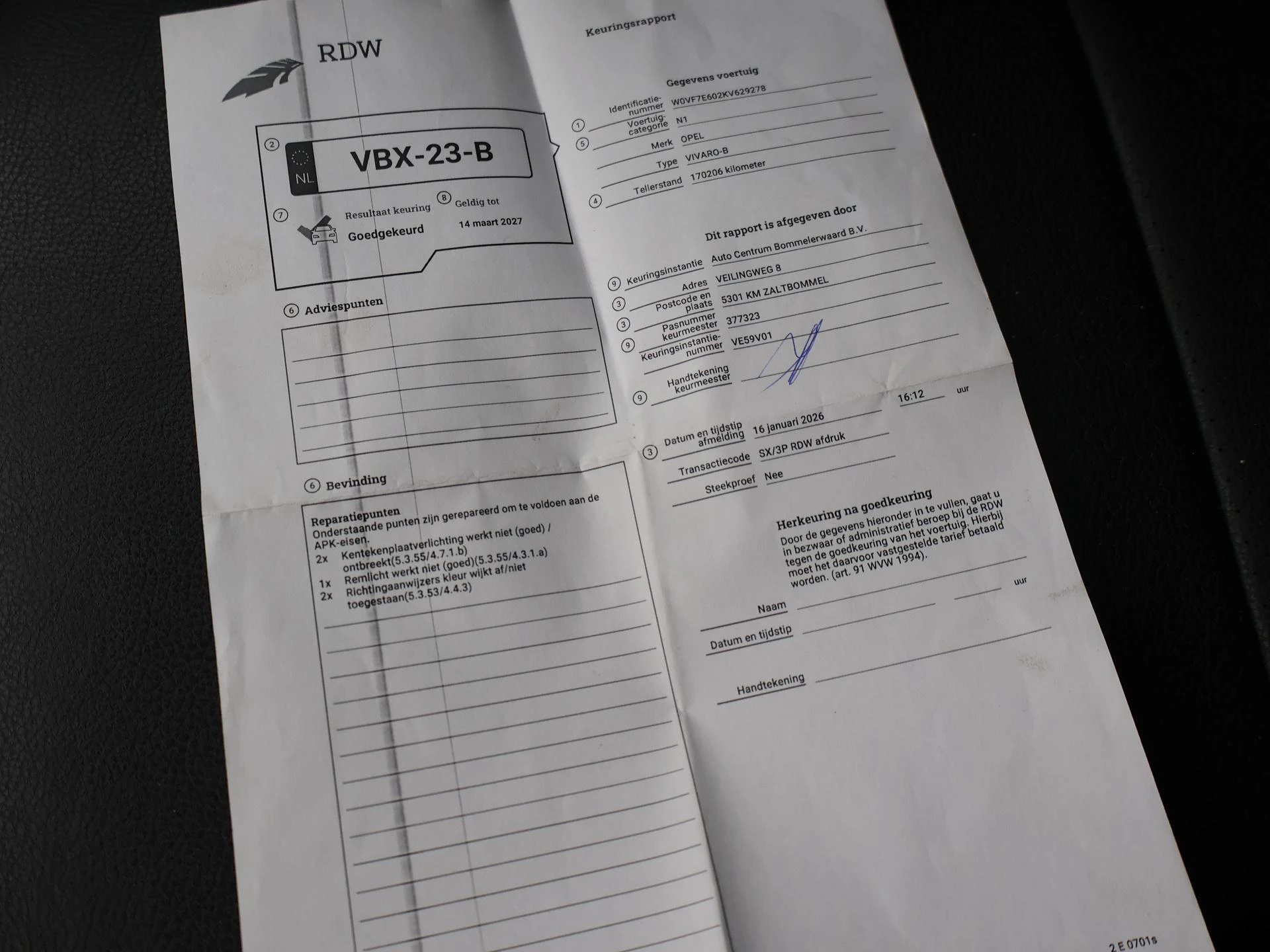 Hoofdafbeelding Opel Vivaro