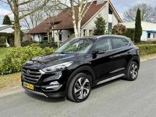 Hoofdafbeelding Hyundai Tucson Hyundai Tucson 1.6 T-GDi Premium 4WD 177PK Automaat•Leder