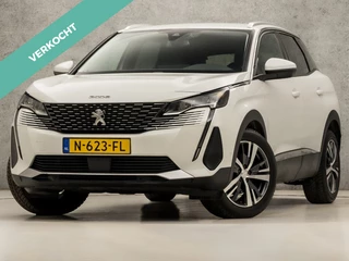 Peugeot 3008 1.2 PureTech Allure Sport Automaat (APPLE CARPLAY, PARELMOER, GROOT NAVI, 360 CAMERA, GETINT GLAS, LEDER, SPORTSTOELEN, TREKHAAK, KEYLESS, NIEUWSTAAT)