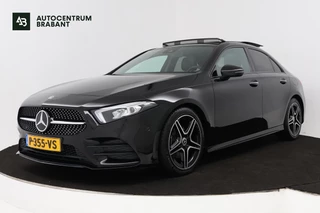 Mercedes-Benz A-klasse 180 AMG Line (PANORAMADAK, SFEERVERLICHTING, CAMERA, STOELVERWARMING, 1e EIGENAAR, GOED ONDERHOUDEN)