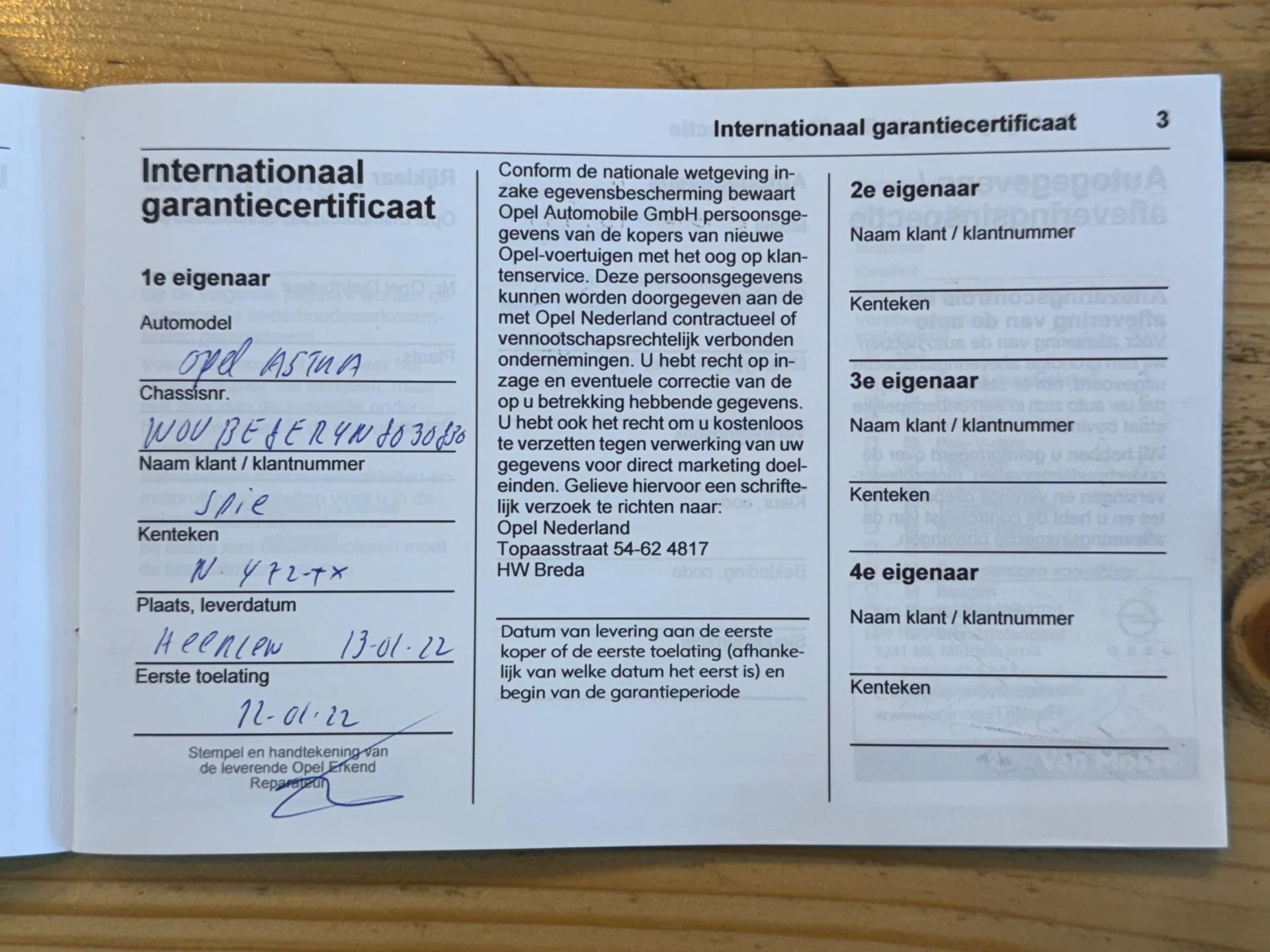 Hoofdafbeelding Opel Astra