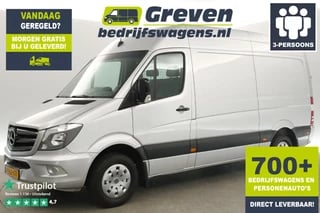 Mercedes-Benz Sprinter 511 2.2 CDI 366 L2H2 Airco Cruisecontrol 3 Persoons Elektrpakket Schuifdeur Trekhaak