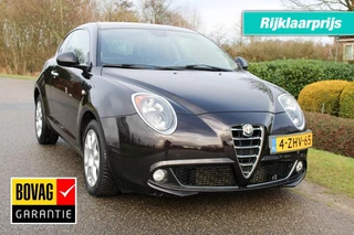 Hoofdafbeelding Alfa Romeo MiTo Alfa Romeo MiTo 0.9T 100pk Esclusivo ECC/cruise/navi/PDC/leer