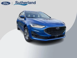 Hoofdafbeelding Ford Focus Ford Focus Wagon 1.0 EcoBoost Hybrid Titanium 125pk Winterpack | Achteruitrijcamera | SYNC 4 | Apple Carplay / Android auto