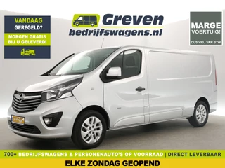 Opel Vivaro 1.6 CDTI L2H1 Marge Airco Cruise Camera Navi LED 3 Persoons 17"LMV PDC Trekhaak
