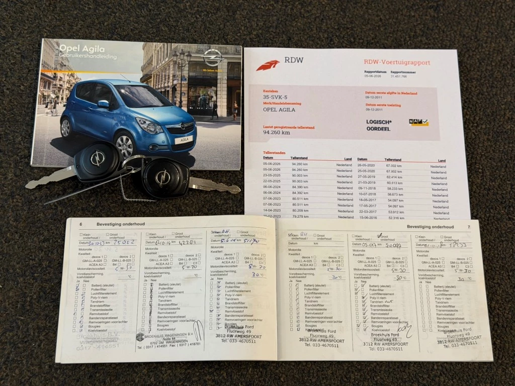 Hoofdafbeelding Opel Agila