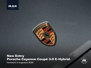 Porsche Cayenne Coupé 3.0 E-Hybrid, NL auto, 1e eig, SportDesign, 21", luchtv., Bose, surround view, memory, stl.ventilatie, ACC, privacy