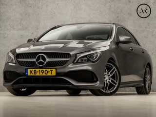 Mercedes-Benz CLA 180 AMG Sport Automaat (GROOT NAVI, LEDER/ALCANTARA, GETINT GLAS, DIAMOND GRILL, SPORTSTOELEN, PARKEERSENSOREN, LED KOPLAMPEN, NIEUWE APK, NIEUWSTAAT)