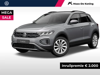 Volkswagen T-Roc Life Edition 1.5 TSI 150 pk 7 versn. DSG · Achteruitrijcamera · parkeersensoren voor en achter · MEGA Sale