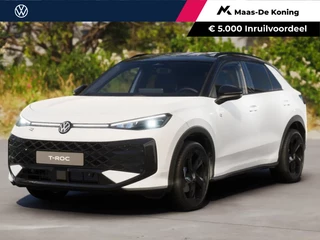Volkswagen T-Roc R-Line First Edition 1.5 eTSI 150 PK 7 versn. DSG · Black Style Pakket · Achterklep met sensorgestuurde opening en vertraagde elektrische sluitfunctie, met afstandsontgrendeling · Voorraad OUTLET · Prijs is inclusief inruilpremie ·