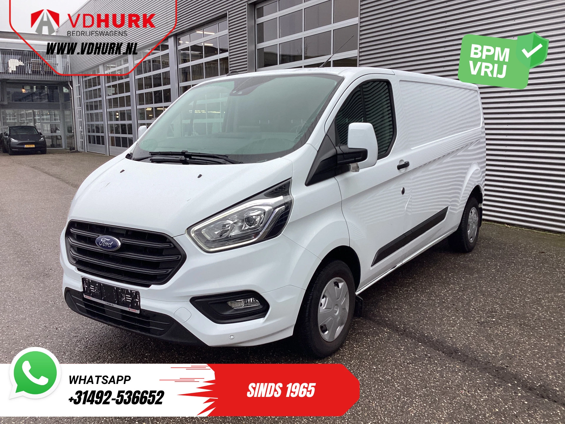 Hoofdafbeelding Ford Transit Custom