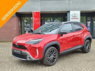 Toyota Yaris Cross 1.5 Hybrid ADVENTURE STOEL/STUURVERW HEAD-UP EL-ACHTERKLEP PARK-SENSOREN NAVI CLIMA AD-CRUISE APPLE/ANDROID 18'' LM-VELGEN KEYLESS