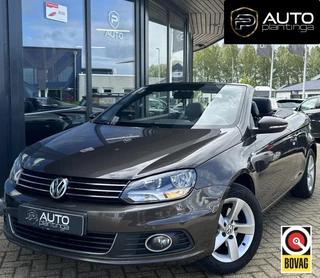 Volkswagen Eos 1.4 TSI Highline 122PK | Zeer Nette Staat | Lederen Bekleding | Stoelverwarming | Windscherm | Navigatie | Parkeersensoren | Cruise Control | Climate Control |