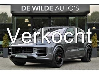 Porsche Cayenne 3.0 S E-Hybrid SportDesign 520pk Pano SoftClose Achterasbesturing Head-up Trekhaak InnoDrive Keyless 360-camera Bose