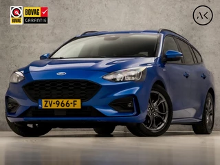 Ford Focus Wagon 1.0 EcoBoost ST-Line Automaat (APPLE CARPLAY, GROOT NAVI, STUUR/STOELVERWARMING, GETINT GLAS, SPORTSTOELEN, CAMERA, KEYLESS, LANE ASSIST, NIEUWSTAAT)