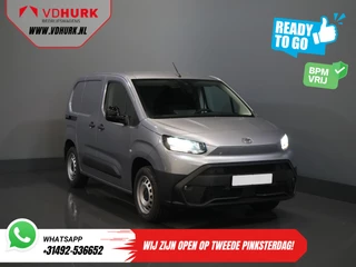Toyota ProAce CITY 1.5 130 pk Aut. BPM VRIJ! LED/ Virtual.Cockpit/ 3 pers./ Carplay/ Camera/ Climate/ PDC/ Cruise