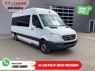 Mercedes-Benz Sprinter 313 2.2 CDI L3H2 €8.773 Incl. BTW BPM VRIJ! EXPORT Combi/ 9 Persoons/ Kombi/ 9P/ Airco/ Rolstoellift
