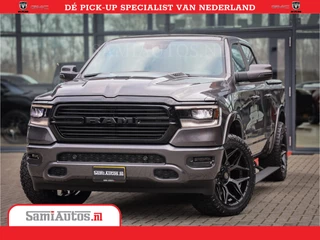 Dodge Ram 1500 Laramie Night 5,7 V8 402PK | Krachtige Hemi | Zeer Rijk Uitgevoerd | Comfortabele Dubbele Cabine met Royale 5 Zitplaatsen | BPM vrij | Nu Leverbaar uit Voorraad | Voorraad Nr 2371 - 2297