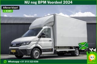 MAN TGE 5.180 | Bakwagen met laadklep | Euro 6 | 177 PK | Adaptive Cruise | Carplay | Airco