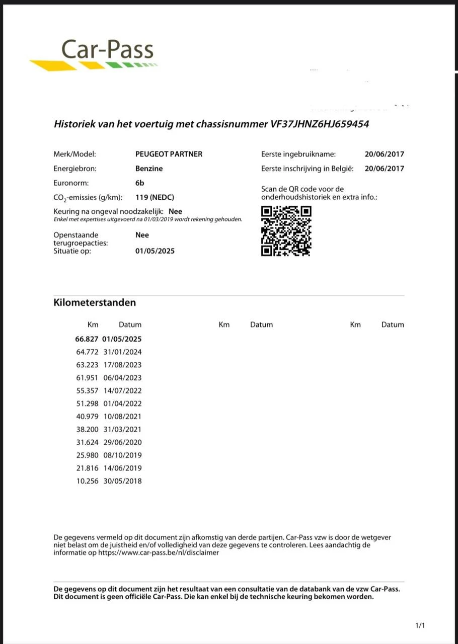 Hoofdafbeelding Peugeot Partner