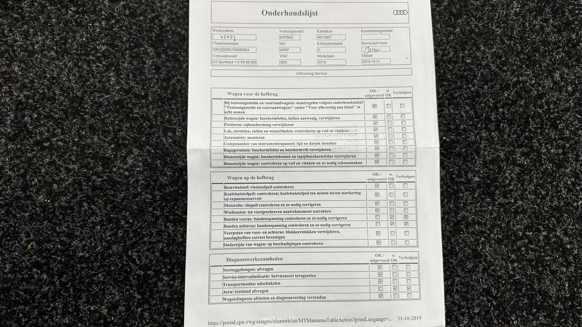 Hoofdafbeelding Audi A3