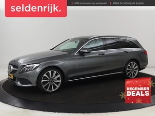 Mercedes-Benz C-klasse 350e Lease Edition Plus | 60.800km NAP | Leder |  Adaptive cruise | Stoelverwarming | Camera | Sfeerverlichting | Full LED | Luchtvering | Navigatie | PHEV | Plug In