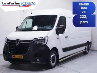 Renault Master 2.3 dCi 150 pk L3H2 Navi, Camera Dode Hoek Assist, Opstap achter, PDC V+A, 3-Zits