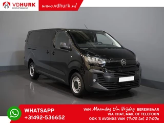 Citroën Jumpy 2.0 HDI 145 pk L3 BPM VRIJ/ Virtual Cockpit/ CarPlay/ Camera/ PDC/ Cruise/ Airco