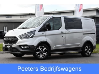 Ford Transit Custom 2.0 TDCI L1H1 Active DC Full Options! Adaptieve Cruise, Camera, Xenon, Carplay, Leder, Automaat, 170pk, Multimedia, Uniek!