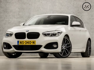 BMW 1 Serie 118i M Sport High Executive Automaat (GROOT NAVI, M PAKKET, HARMAN/KARDON, ALCANTARA SPORTSTOELEN, GETINT GLAS, PARKEERSENSOREN, NIEUWSTAAT)