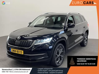 Skoda Kodiaq 1.5 TSI Sportline Business Airco ECC Navi Carplay 19" LM Velgen Leder/Alcantara PDC VA+ 360 Camera Stoelverwarming voor & achter