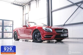 Hoofdafbeelding Mercedes-Benz SL Mercedes SL-klasse 400 Roadster | Panorama | Airscarf | Nieuwstaat | LED | Cruise control | Dealer onderhouden |