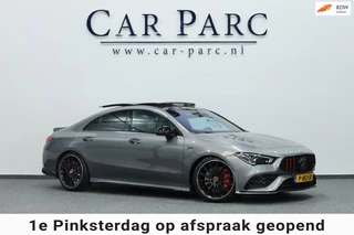 Mercedes-Benz CLA-klasse AMG 35 4MATIC 360+PK MULTIBEAM/SFEER/VIRTUAL/PANO/HALF LEER+S.VERWARMING+MEMORY/360/ACC/12 MDN GARANTIE!