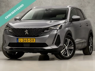Peugeot 3008 1.2 PureTech Allure Sport (APPLE CARPLAY, GROOT NAVI, 360 CAMERA, STOELVERWARMING, LEDER, SPORTSTOELEN, ADAPTIVE CRUISE, TREKHAAK, ELEK ACHTERKLEP, NIEUWSTAAT)