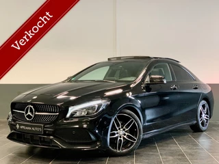 Hoofdafbeelding Mercedes-Benz CLA Mercedes CLA-klasse 180 AMG Night Edition Plus | Pano | Camera | Keyless | Rode Gordels |