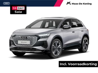 Audi Q4 e-tron 45 quattro Advanced edition 286 PK · Glazen panoramadak · 20" LM Velgen · Elektrisch wegklapbare trekhaak