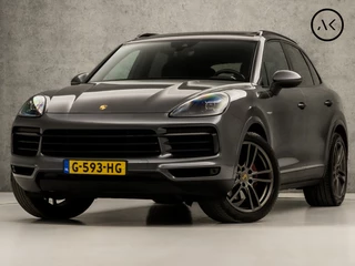 Porsche Cayenne 3.0 E-Hybrid 463Pk (PANORAMADAK, SPORTCHRONO PAKKET, ORG NEDERLANDS, SFEERVERLICHTING, 14 WEGEN SPORTSTOELEN, KEYLESS, LUCHTVERING, APPLE CARPLAY, DAB+, STUURWIEL VERWARMD, NIEUWSTAAT)