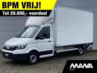 Hoofdafbeelding MAN TGE MAN TGE WORDT VERWACHT 3.180 Bakwagen NIEUW Dhollande laadklep Nieuw model