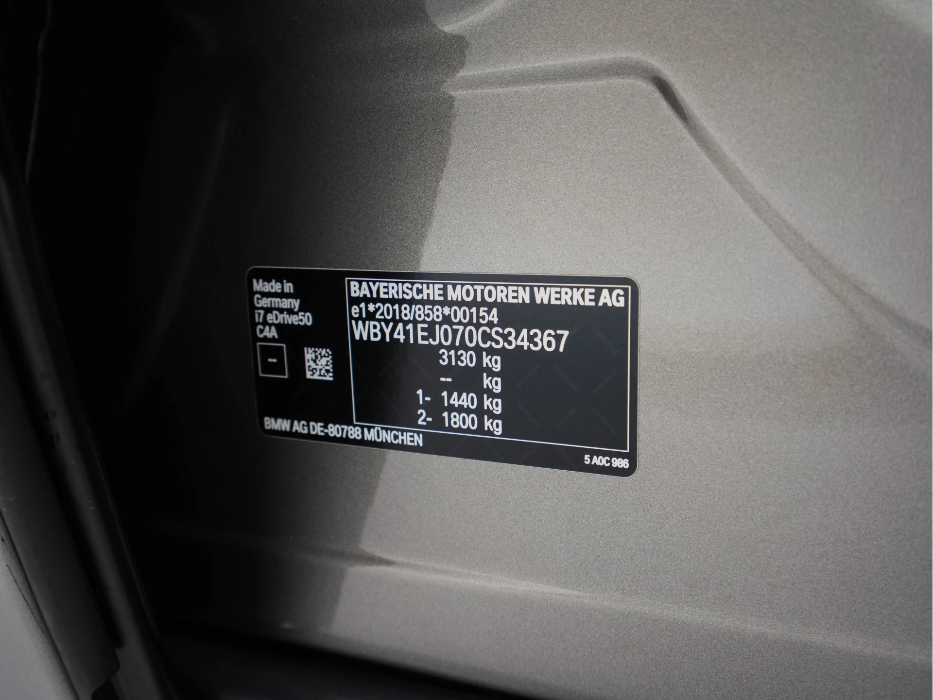 Hoofdafbeelding BMW i7