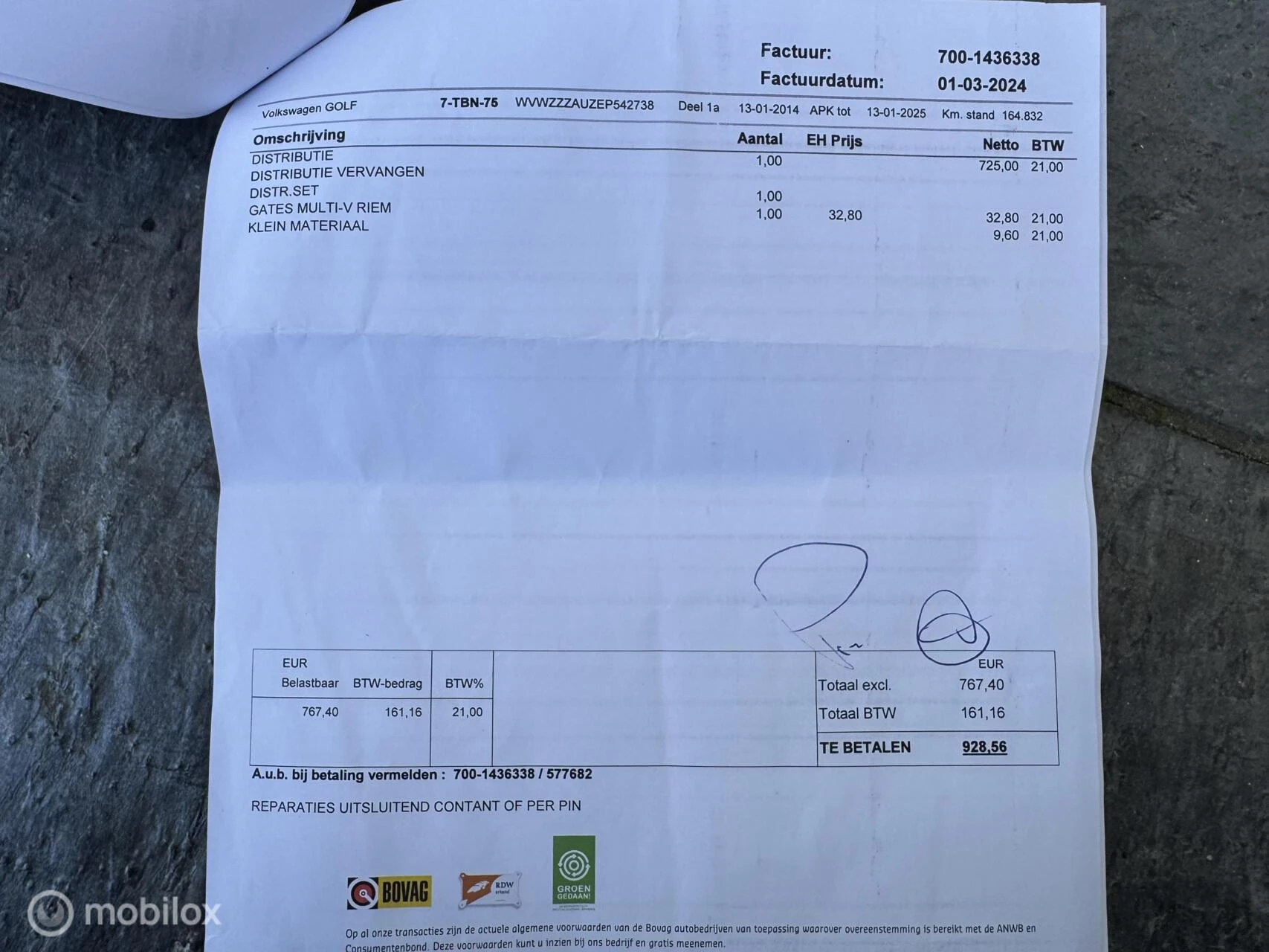 Hoofdafbeelding Volkswagen Golf